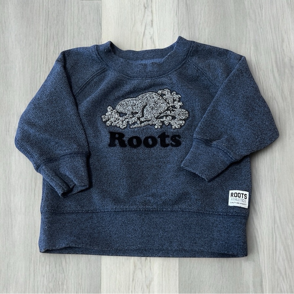 Roots Kids Navy Sweatshirt